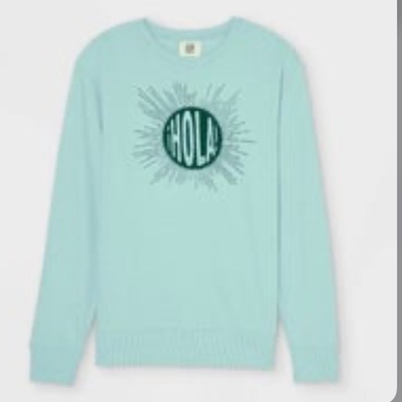 NWT Latino Heritage Month Adult Gender Inclusive Hola Sweatshirt - Picture 13 of 13